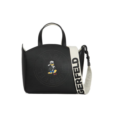 Disney x KARL LAGERFELD Women's Small Tote Bag Black