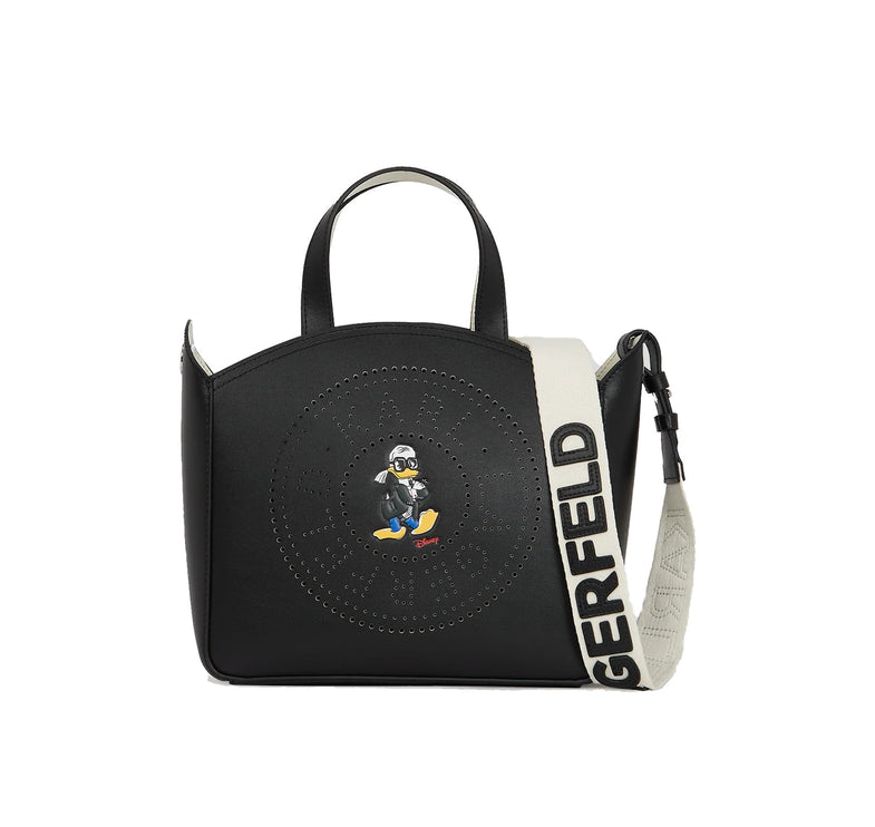 Disney x KARL LAGERFELD Women's Small Tote Bag Black
