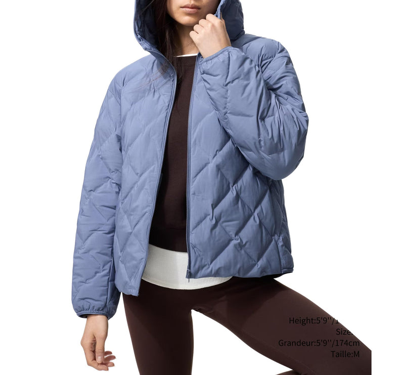 Uniqlo Women's Pufftech Parka 63 Blue