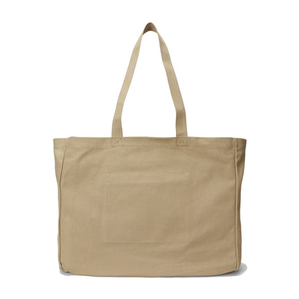 Polo Ralph Lauren Unisex Embroidered Canvas Tote Tan