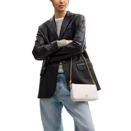 Coach Women's Audrey Crossbody Bag Brass/Chalk
