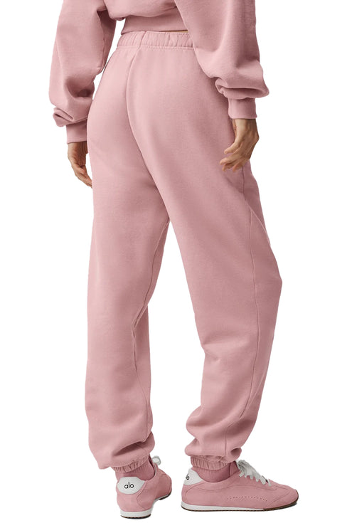 alo Women's Accolade Sweatpant Vintage Pink
