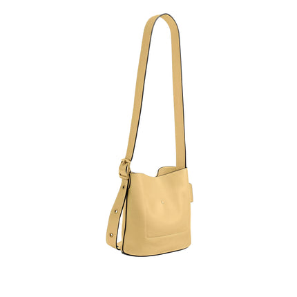 Coach Women's Bleecker Bucket Bag 21 Brass/Vanilla