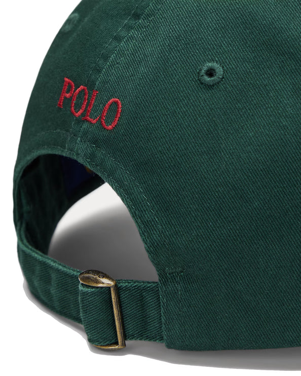 Polo Ralph Lauren Unisex The Iconic Cotton Chino Ball Cap College Green