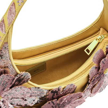 JW PEI Women's Harlee Sequin Shoulder Bag Pink