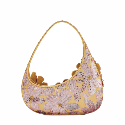 JW PEI Women's Harlee Sequin Shoulder Bag Pink