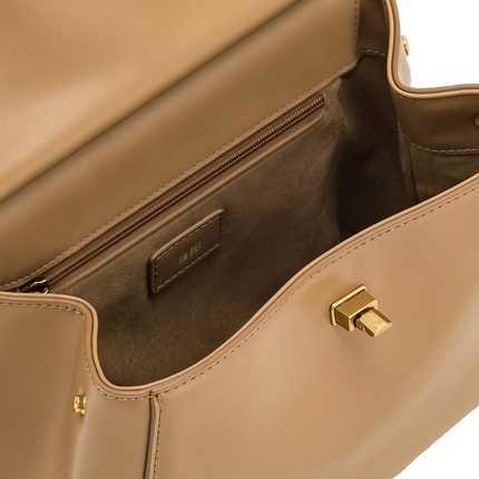 JW PEI Women's Lucia Classic Top Handbag Brown/Gold