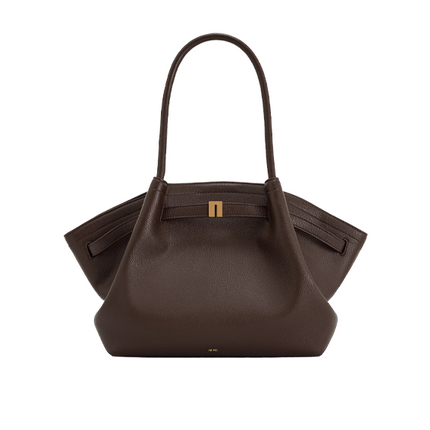 JW PEI Women's Hana Medium Tote Bag Dark Brown