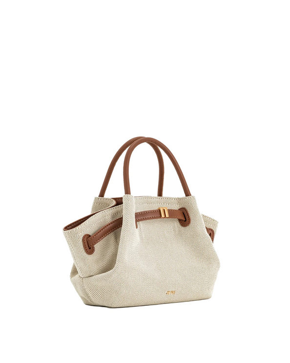 JW PEI Women's Hana Mini Tote Bag Brown Canvas