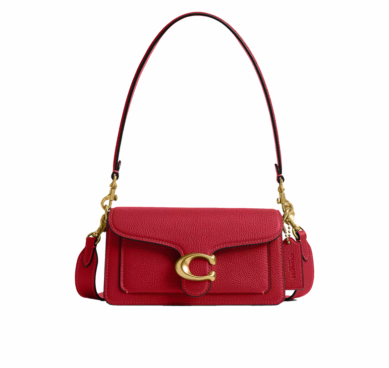 Coach Women's Tabby Shoulder Bag 20 Brass/Poppy