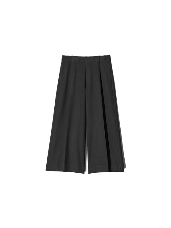 Uniqlo Unisex Pleated Culotte 08 Dark Gray