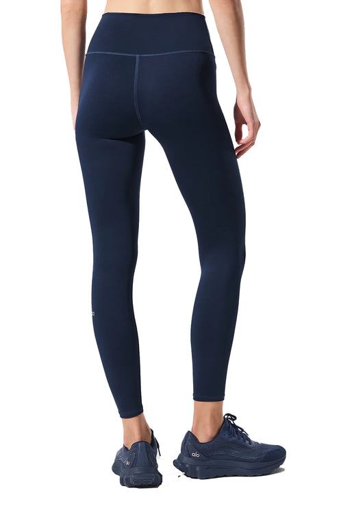 alo Women's 7/8 High-Waist Airlift Legging - Navy