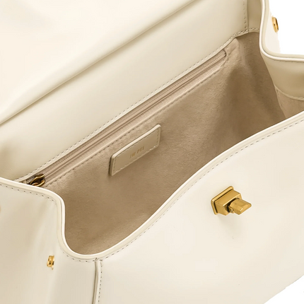 JW PEI Women's Lucia Classic Top Handbag White/Gold