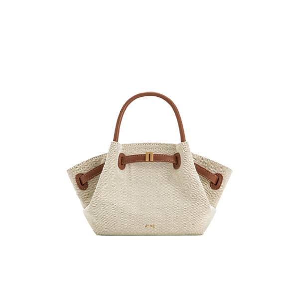 JW PEI Women's Hana Mini Tote Bag Brown Canvas