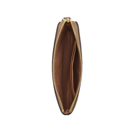 Coach Women's Corner Zip Wristlet Gold/Taupe