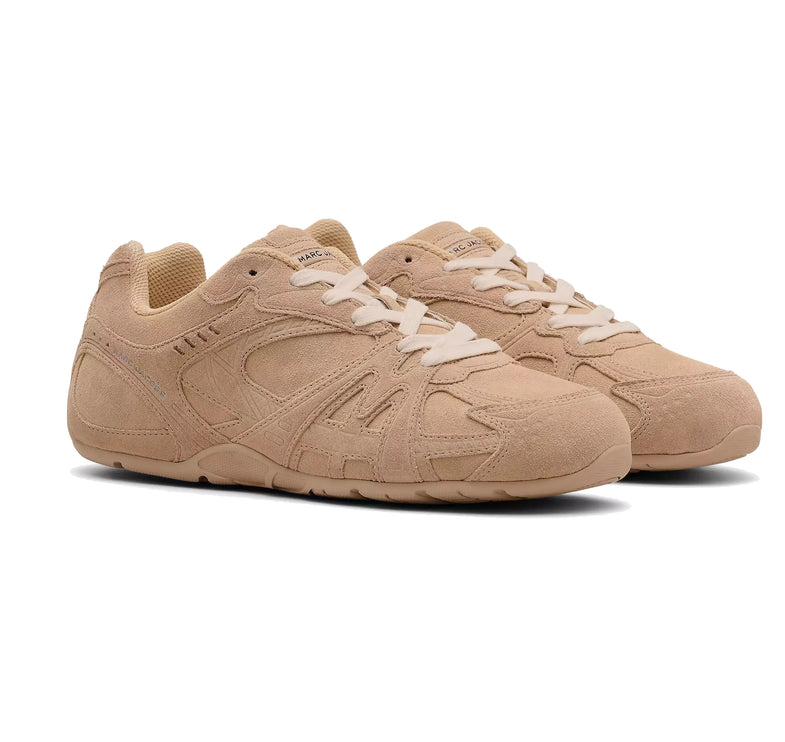 Marc Jacobs Women's The Suede 72 Spring Sneaker Sand