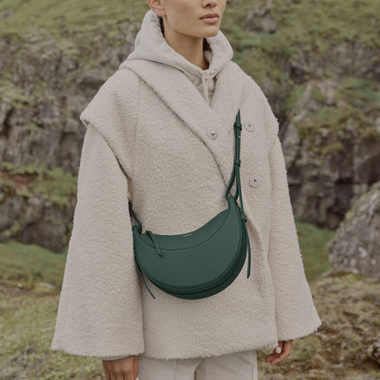 Polène Women's Numéro Dix Edition Textured Green
