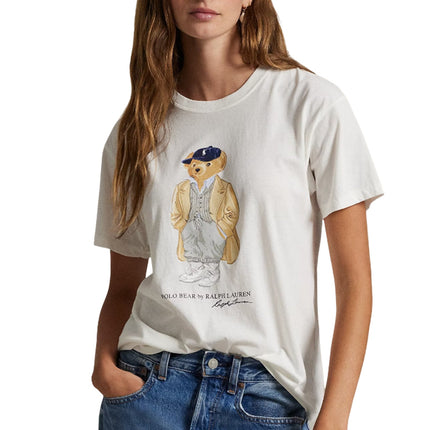 Polo Ralph Lauren Women's Polo Bear Cotton Jersey Tee Nevis