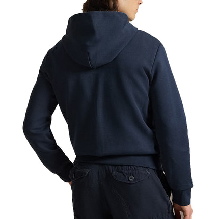 Polo Ralph Lauren Men's Double-Knit Full-Zip Hoodie Aviator Navy