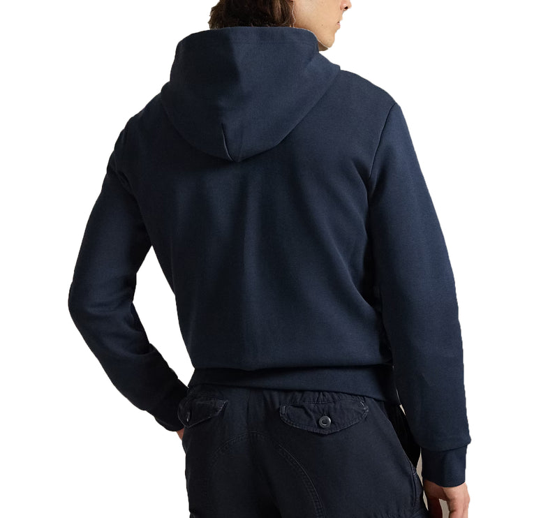 Polo Ralph Lauren Men's Double-Knit Full-Zip Hoodie Aviator Navy