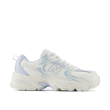 New Balance Grade School 530 White with Starlight and Reflection GR530WS - Hemen Kargoda