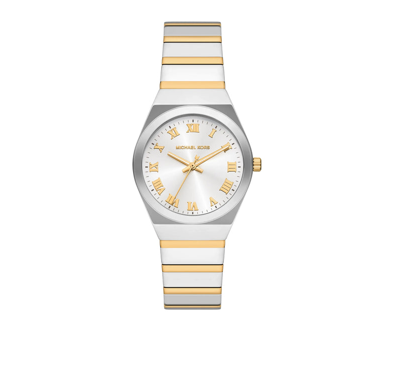 Michael Kors Women's Mini Lennox Two-Tone Watch MKO1306