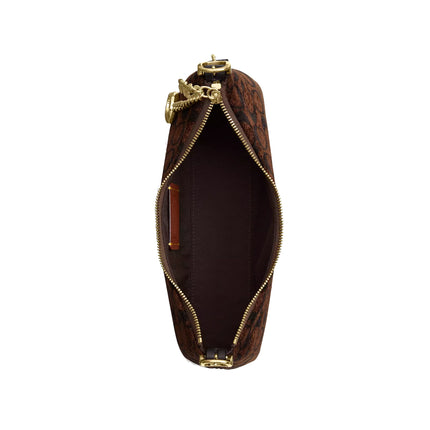 Coach Women's Emeilia Shoulder Bag In Signature Chenille Gold/Truffle