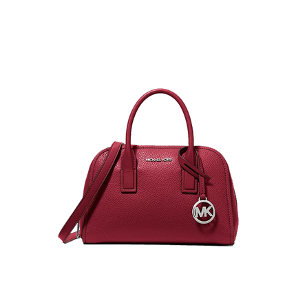 Michael Kors Women's Ashton Small Messenger Bag Maroon