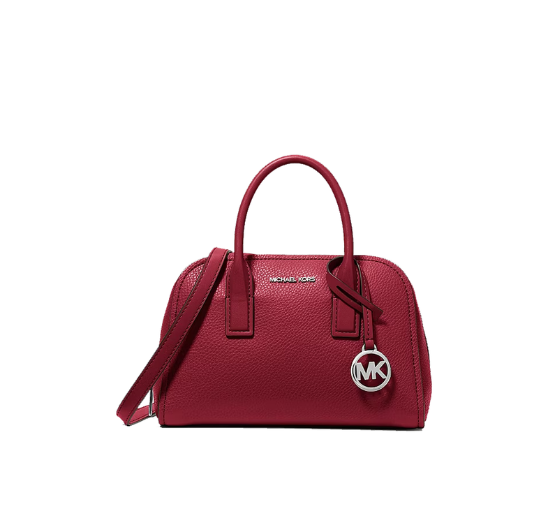 Michael Kors Women's Ashton Small Messenger Bag Maroon