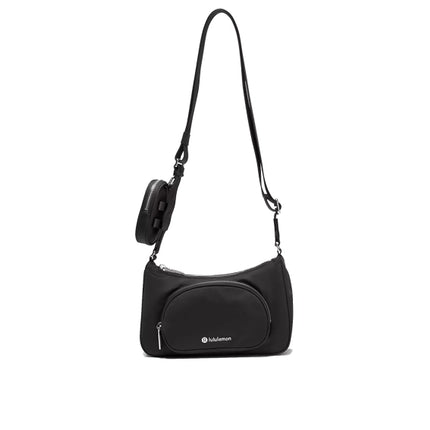 lululemon Unisex Crossbody Bag with Nano Pouch 2L Black