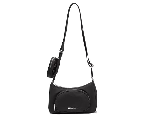 lululemon Unisex Crossbody Bag with Nano Pouch 2L Black