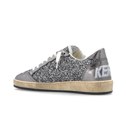 Golden Goose Women's Ball Star Sneakers Silver Shine