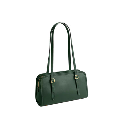 Coach Women's Swing Zip Bag Brass/Hunter Green