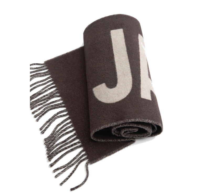 Jacquemus Unisex The Jacquemus Scarf Brown