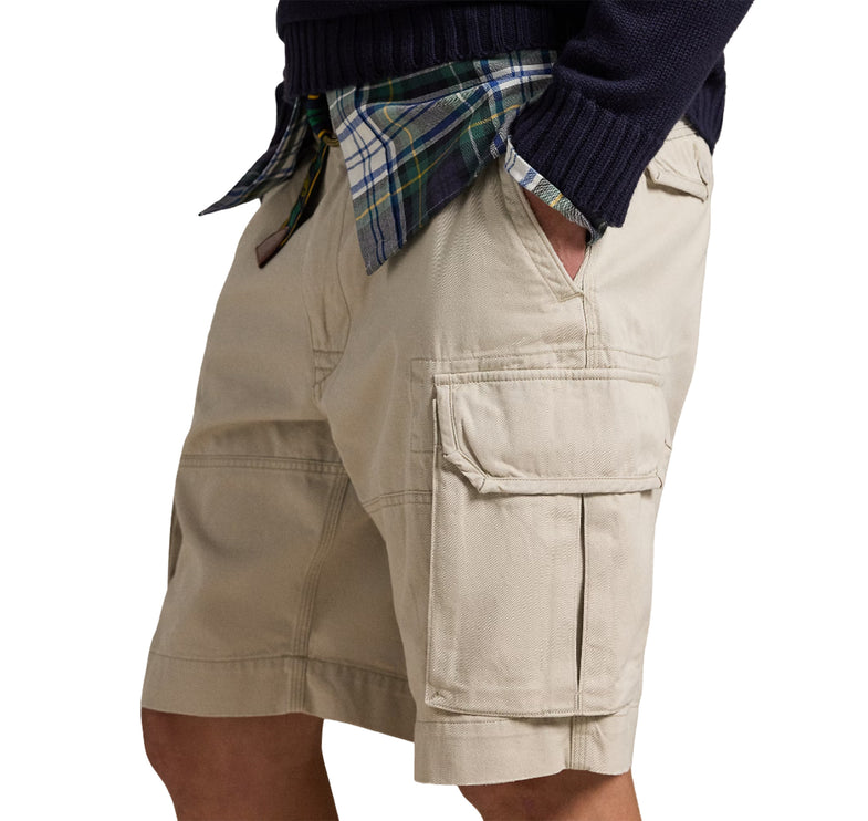 Polo Ralph Lauren Men's 10.5-Inch Gellar Classic Fit Cargo Short Stone
