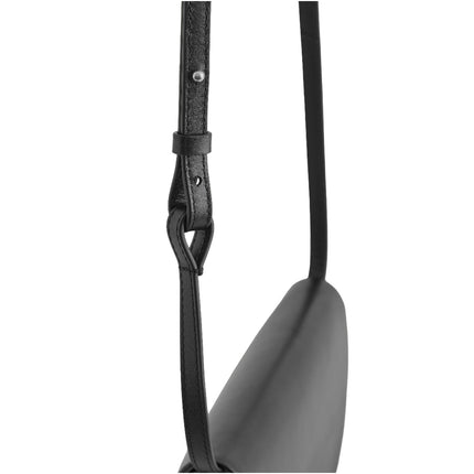 COS Women's Curved Crossbody Bag Black