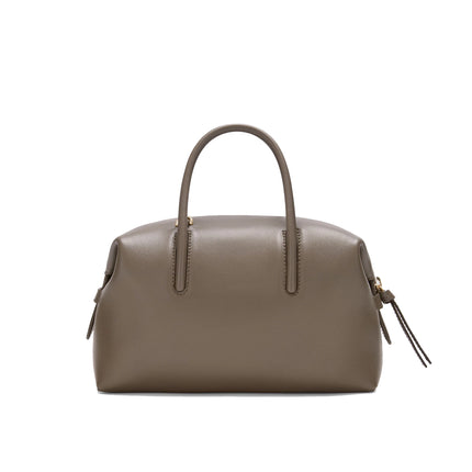 DeMellier London Women's The Small Stockholm Dark Taupe Fine Grain