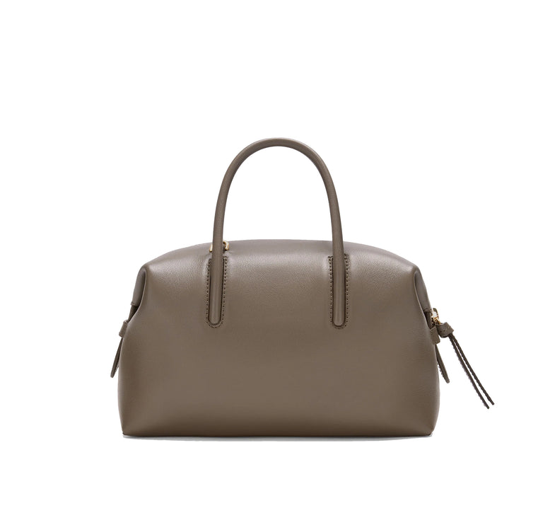 DeMellier London Women's The Small Stockholm Dark Taupe Fine Grain