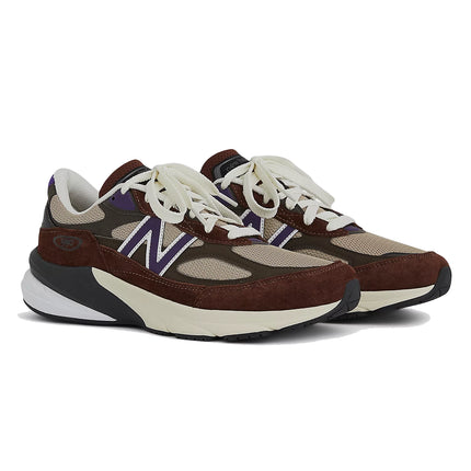 New Balance Unisex Made in USA 990v6 Rich Oak with Cosmic Grape U990OP6