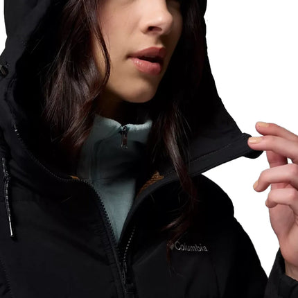 Columbia Women's Chatfield Hill II Novelty Jacket Black/Tobacco Omblur Print