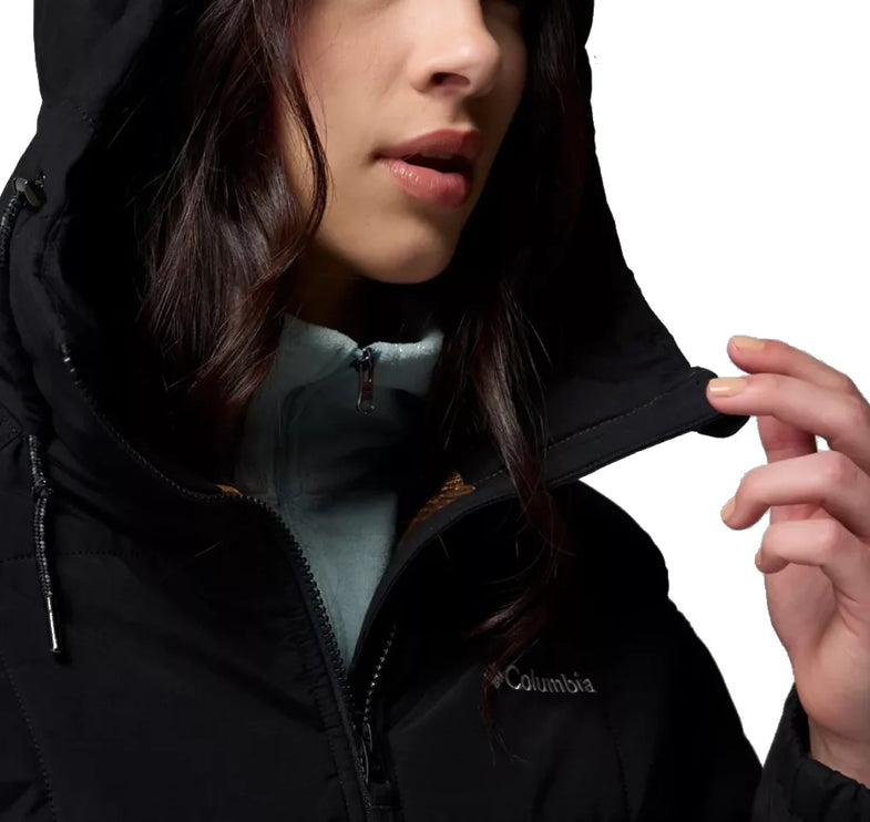 Columbia Women's Chatfield Hill II Novelty Jacket Black/Tobacco Omblur Print