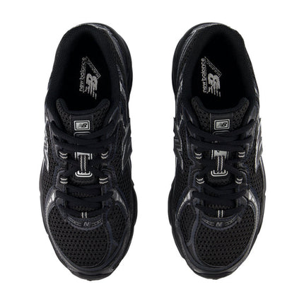 New Balance Grade School 740 Black with Silver Metalic GR740BM