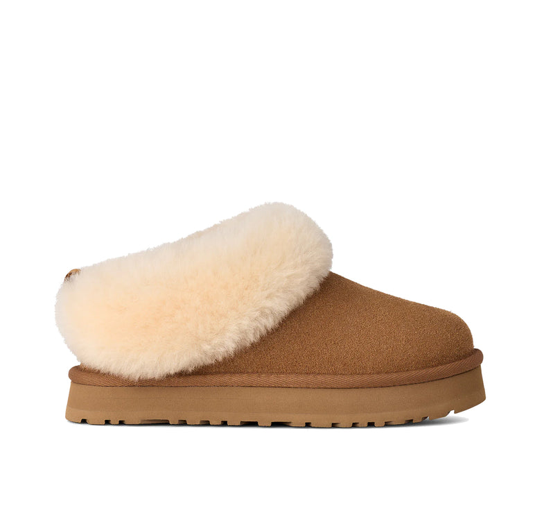 UGG Tazzelle çocuk terliği, kahverengi (chestnut) süet