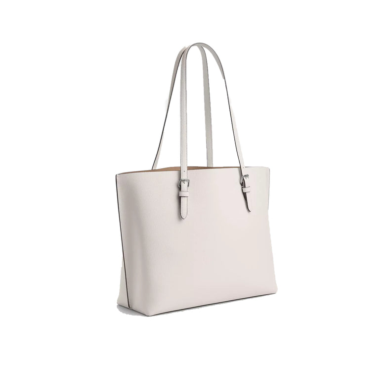 Coach Women's Mollie Tote Bag Silver/Chalk