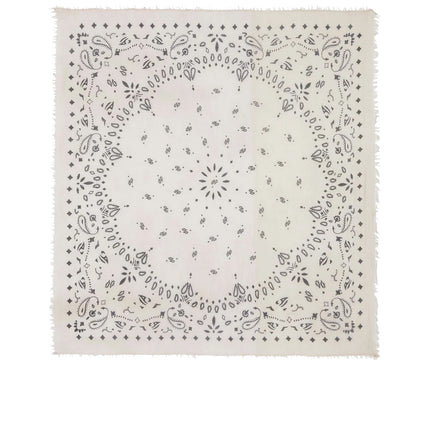 KUJTEN Women's Extra Large Bandana Effy Oats White