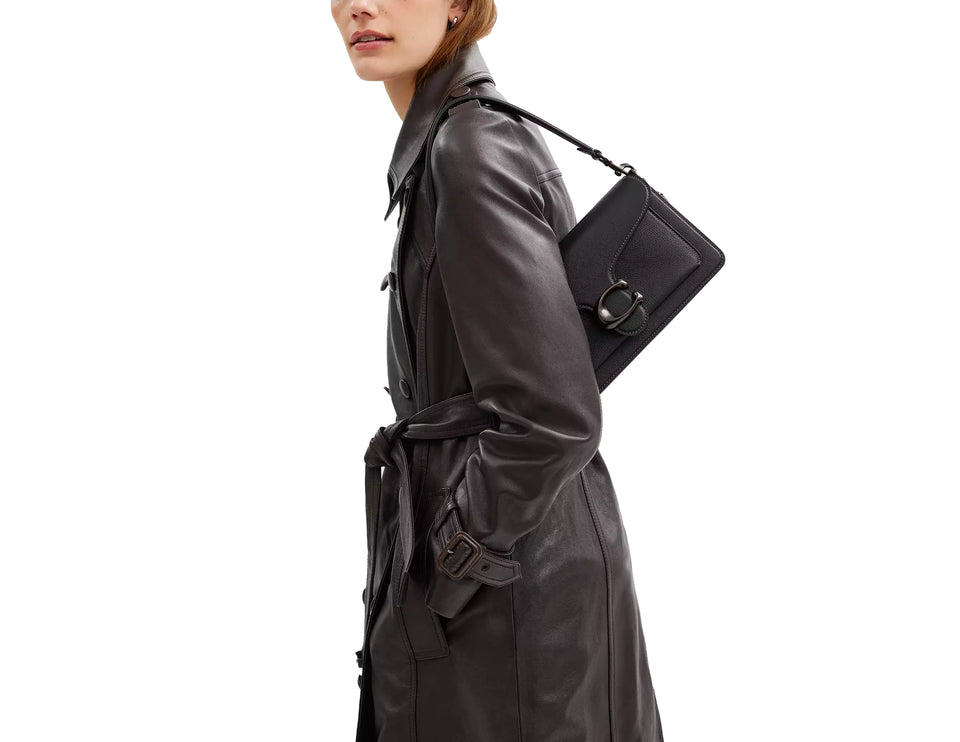 Coach Women's Tabby Shoulder Bag 26 Pewter/Black