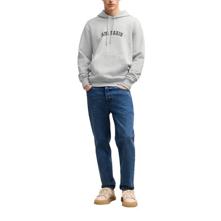 AMI Alexandre Mattiussi Unisex Hoodie Grey Ash Grey