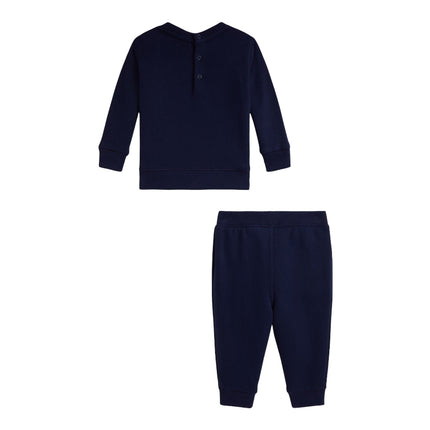 Polo Ralph Lauren Baby Polo Bear Fleece Sweatshirt & Pant Set Refined Navy