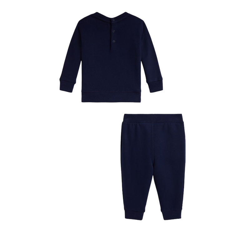 Polo Ralph Lauren Baby Polo Bear Fleece Sweatshirt & Pant Set Refined Navy
