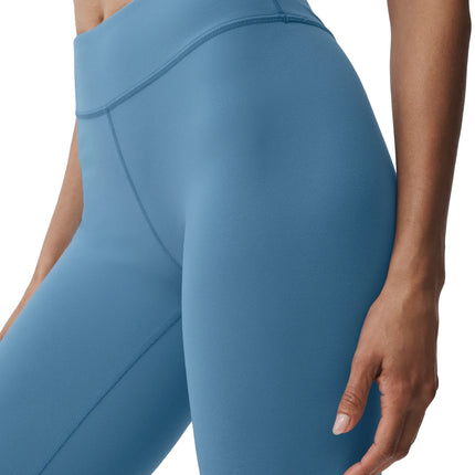 alo Women's Airbrush Mid-Rise 7/8 Legging California Blue
